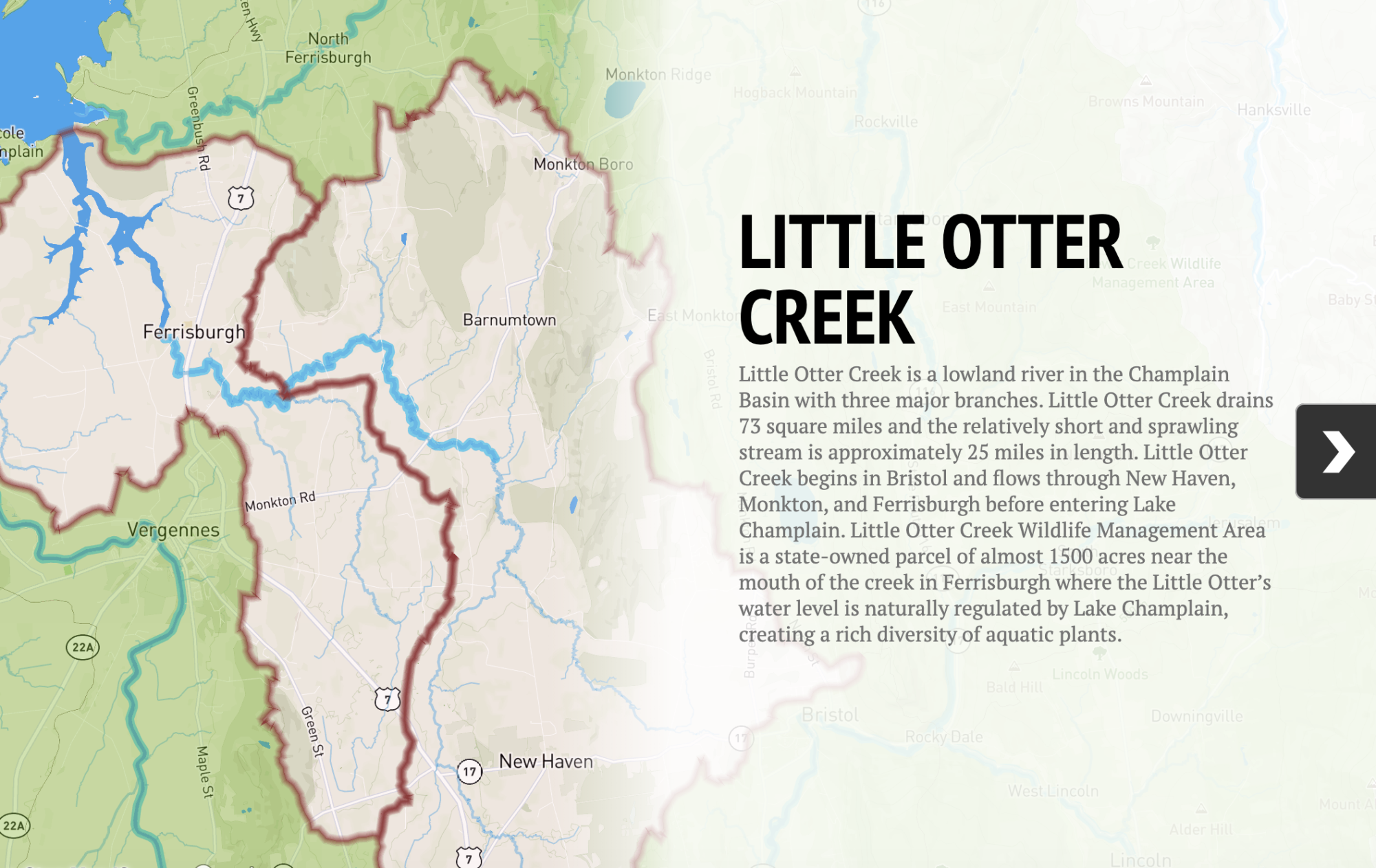 Little Otter Creek Watershed Addison County Regional Planning