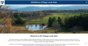 Middlebury College Lands Atlas demonstration cover
